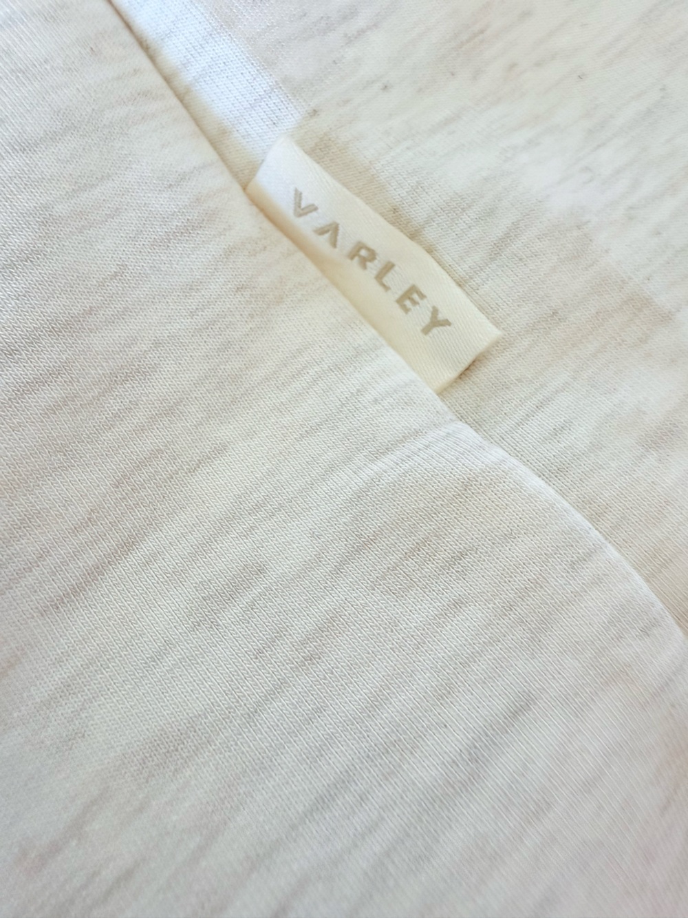 VARLEY Magnolia Half Zip Tank 2.0 Ivory Marl Size S NEW - Picture 9 of 12